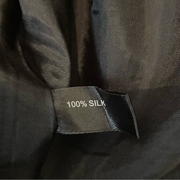 The Limited Tan Brown 100% Silk Y2K Feminine Soft Girl Skirt NWOT Size 10 - Picture 9 of 11